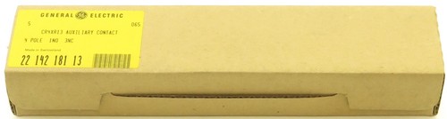 ONE NEW GE General Electric CR4XR13 Auxiliary Contact 10A 600VAC 1NO 3NC CS3-P13 - Picture 5 of 6