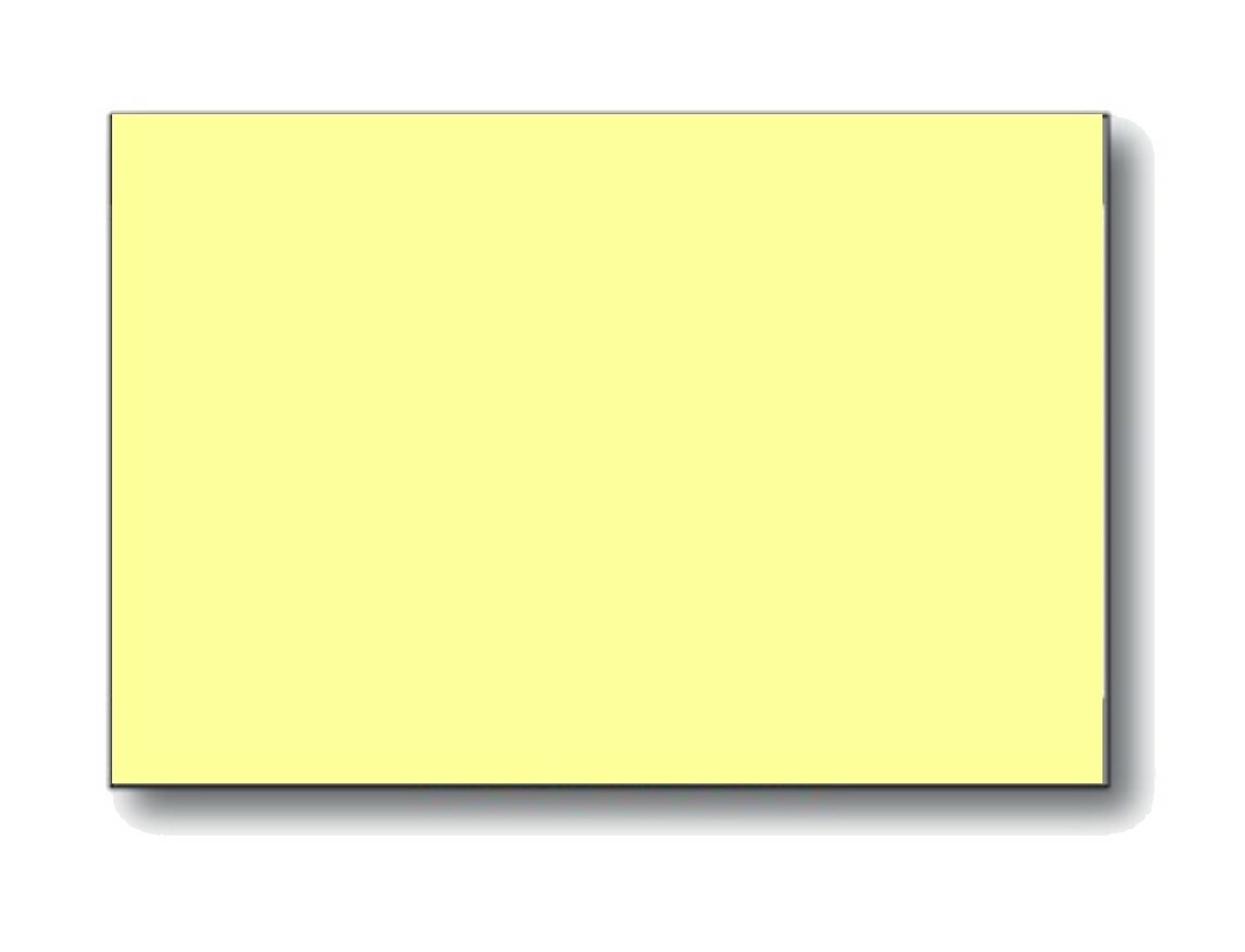 Letter-Size Yellow Vellum Posting Sheets with Top Adhesive Strip - 250 Sheets