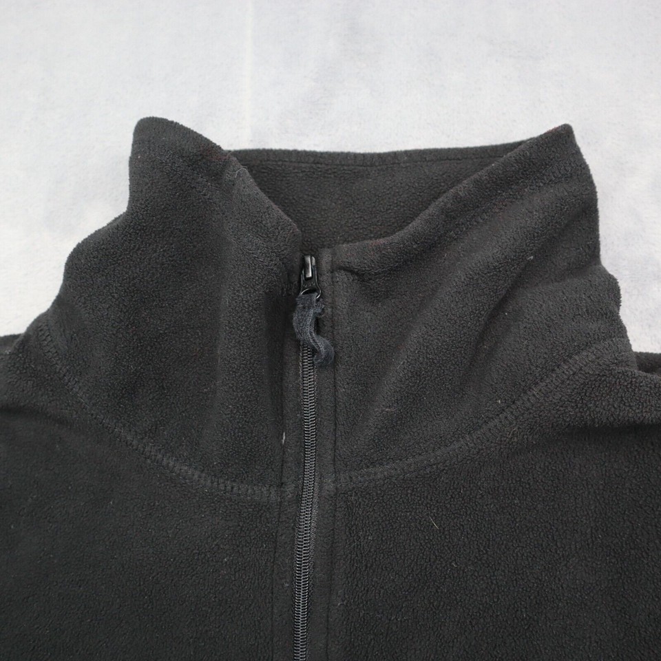 Old Navy Sweater Womens S Black Tall Long Sleeve 1 2 Zip Fleece
