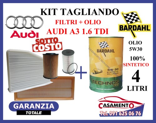 Kit Tagliando 4 FILTRI BOSCH BMW 320D E91 130 KW - Foto 2