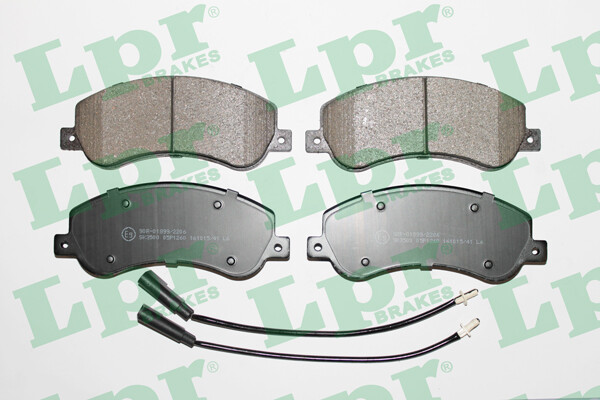 LPR 05P1260 Brake Pad Set, Disc Brake For Ford-image