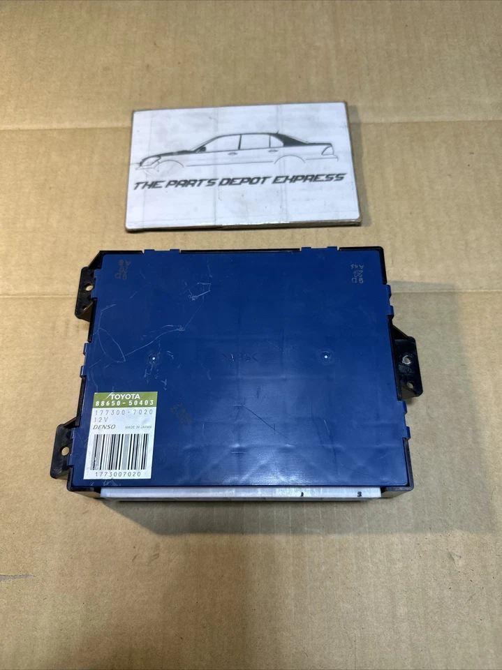 Amplifier Assembly Air Conditioner 2002-2004 Lexus LS430 OEM 88650-50403 - Image 2 of 4