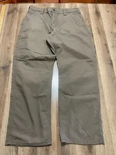 Carhartt Pants, Men's Size 36x30, Tan, Khaki Pants, Loose Original Fit