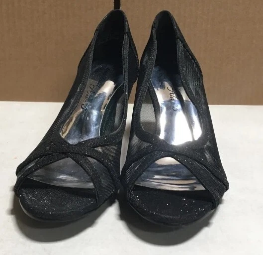 Salto alto Easy Street preto 8,5 - Imagem 2 de 4