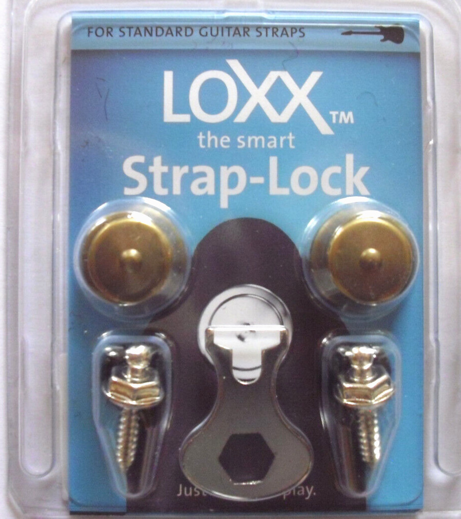Loxx Security Lock Electric Pair Antique Brass