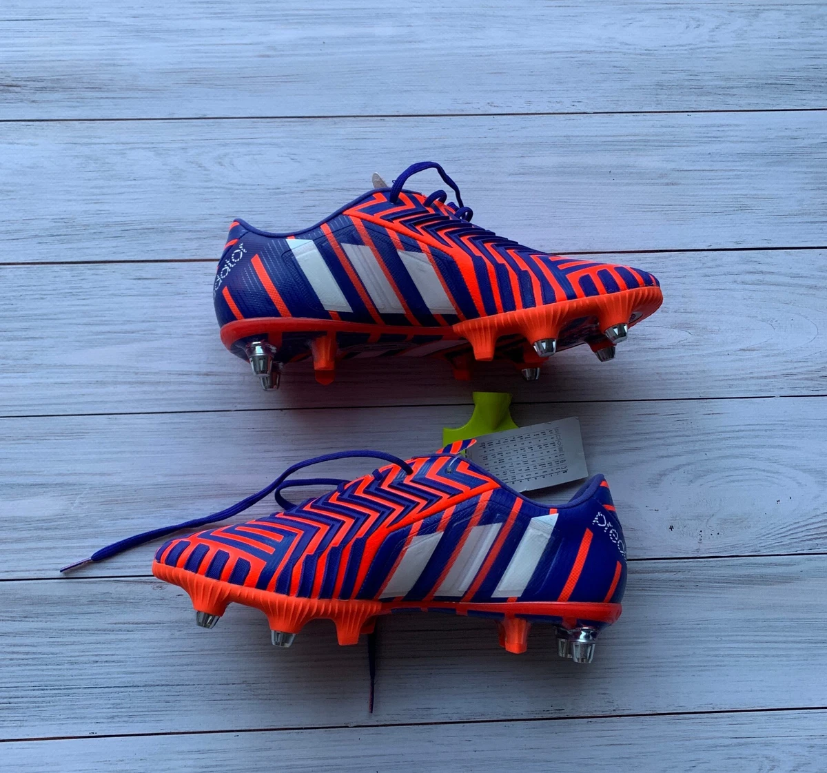 Adidas Predator Instinct SG Soccer Cleats Boots CL size 8 UK 7.5 | eBay