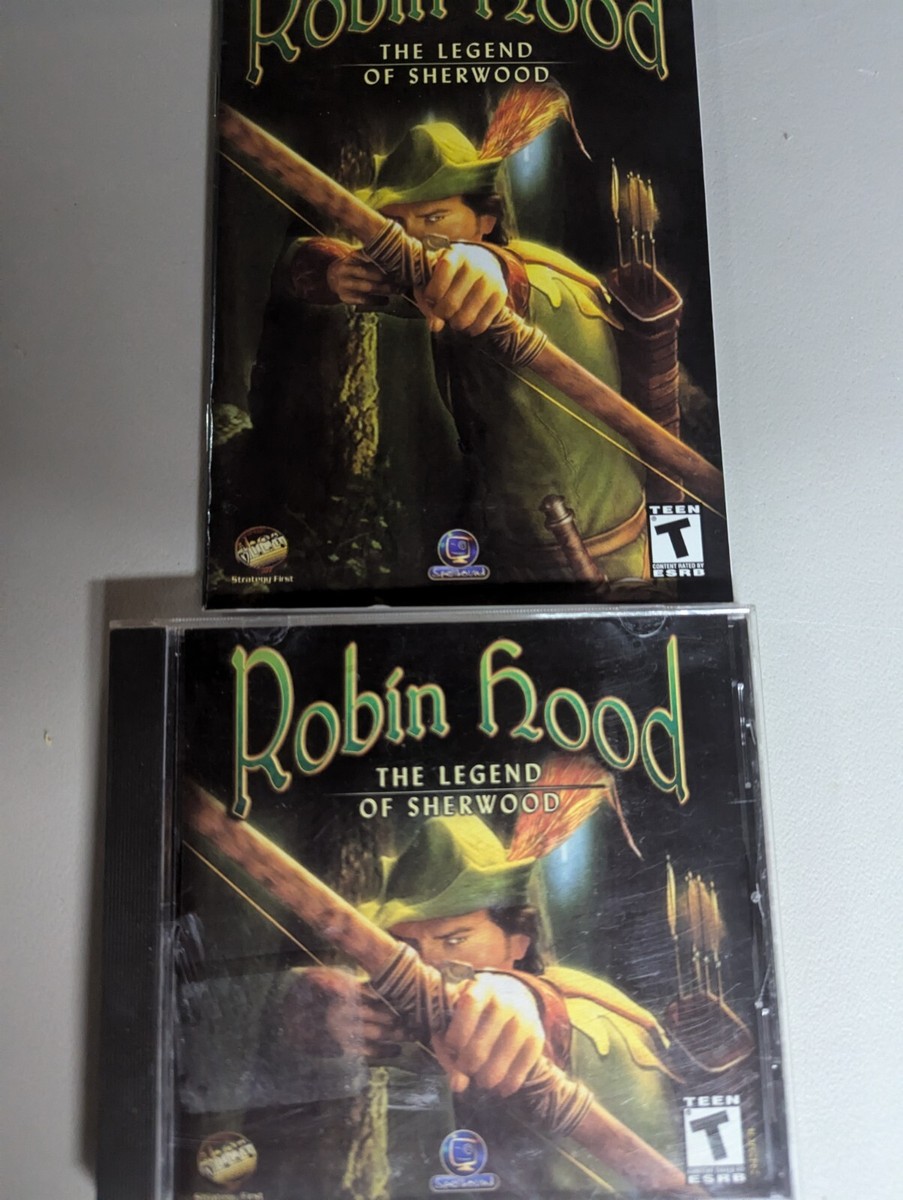 Robin Hood: The Legend of Sherwood (PC, 2002) CD ROM Windows 98