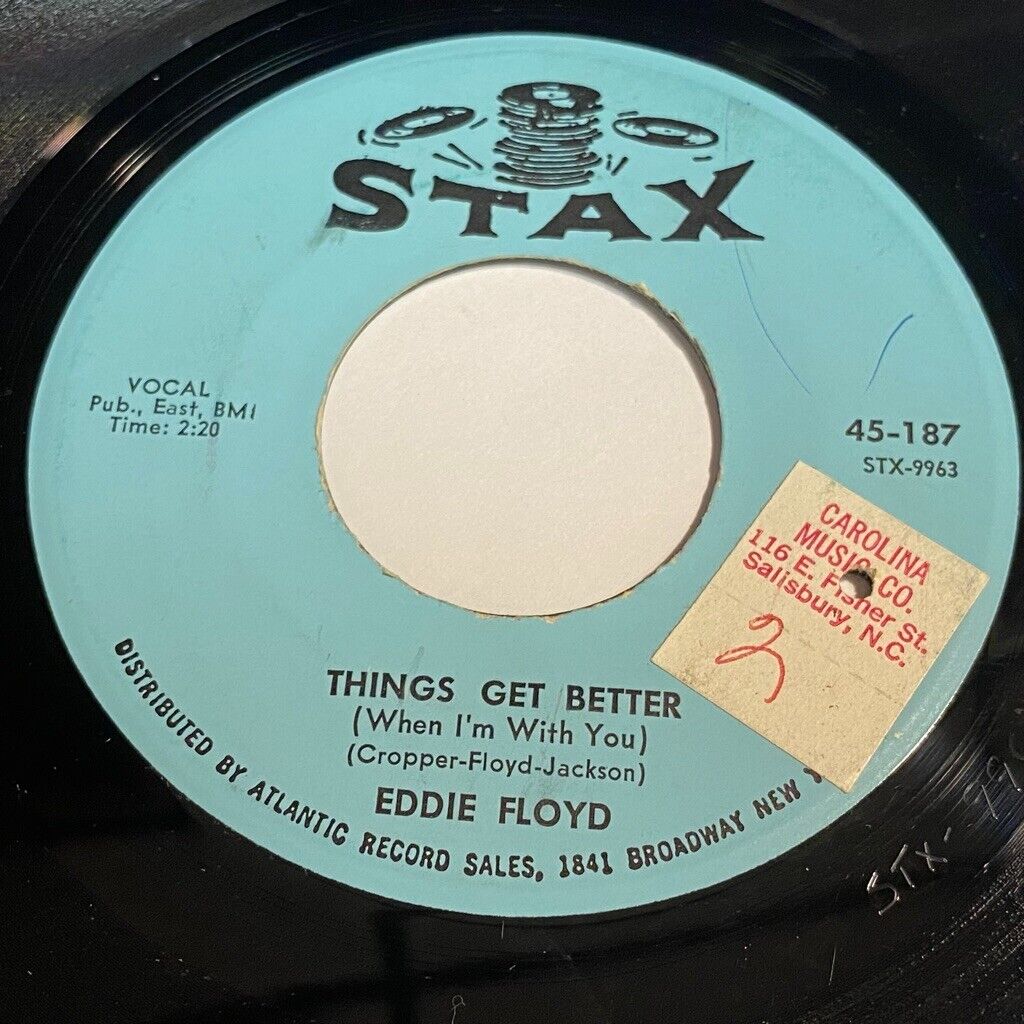 Eddie Floyd - Things Get Better / Good Love, Bad Love 45 Eddie Floyd - Things Get Better / Good Love, Bad Love 45