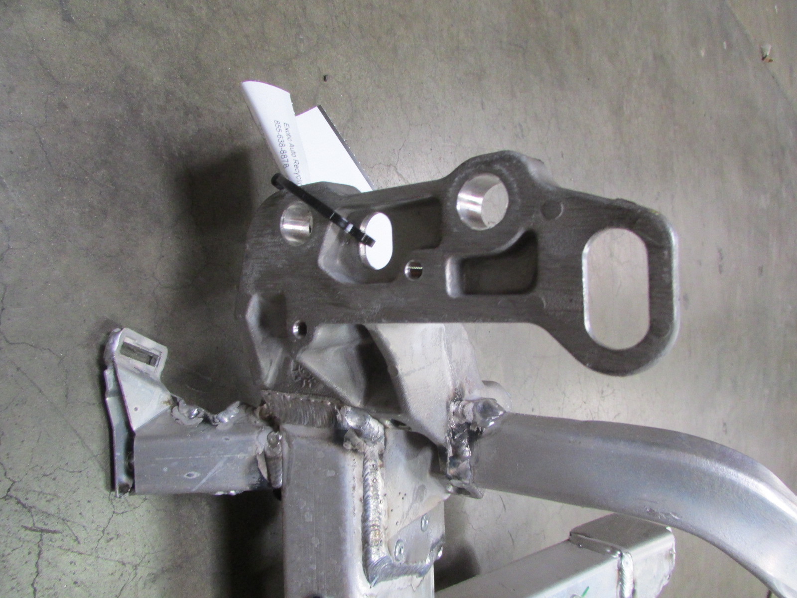 Ferrari 458 Italia, Dashboard Metal Cross Member Support, Used, P/N 81500400