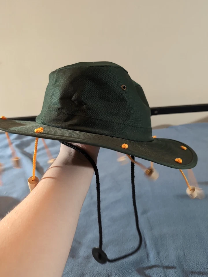 Sombrero de cubo Australia con corchos talla OSFL sombrero para el sol Foto 4 de 4