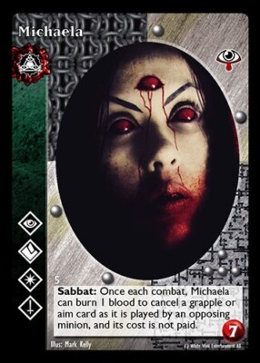 Vintage, Jyhad, Vampire, Lost Kindred - Michaela x 1