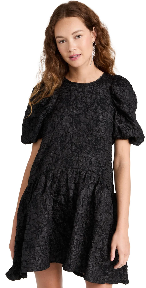 Endless Rose Women Dress Black Mini Textured Puff Sleeve Drop Waist Casual Small | eBay Endless Rose Women Dress Black Mini Textured Puff Sleeve Drop Waist Casual Small | eBay