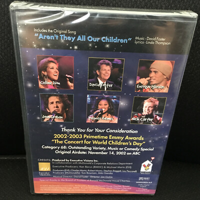 The Concert for World Children's Day DVD - NEW | eBay