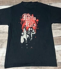 VTG Koffin Kats Tour Short Sleeve Cotton Black All Size T-Shirt AM540