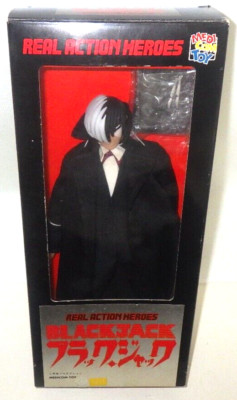 【中古】 リアルアクションヒーローズ NO.22 ブラックジャック Medicom Toy Tezuka Osamu Production BLACK JACK No. 22 Figure from