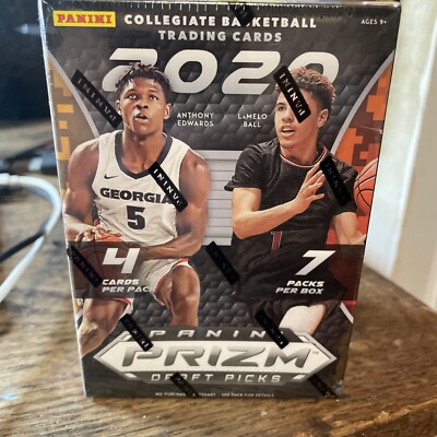 2020-21 PANINI PRIZM DRAFT PICKS NBA BASKETBALL BLASTER BOX LAMELO EDWARDS RC 