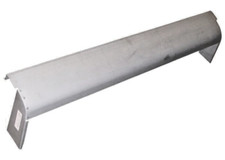 Chevy 1934 1935 1936 Chevrolet Truck Rear Bumper Smooth Roll Pan