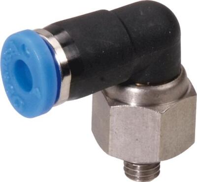Winkel-Rotations-Steckverschraubung Schlauch STVS-QGCKO-G1/8a-4-MSV-RTD500-SMQ