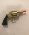 vintage 1950’s huble Miniature Cap Colt Revolver Gold Paint nice Collactable — photo 2