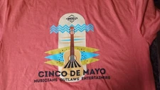 Moes Southwest Grill Cinco De Mayo T Shirt Large Extra Large 2024 NEW
