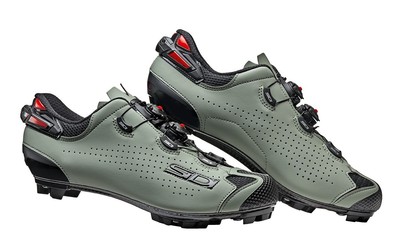 Sidi Tiger 2 Men's Mountain Bike Shoes, Black/Sage, M45.5