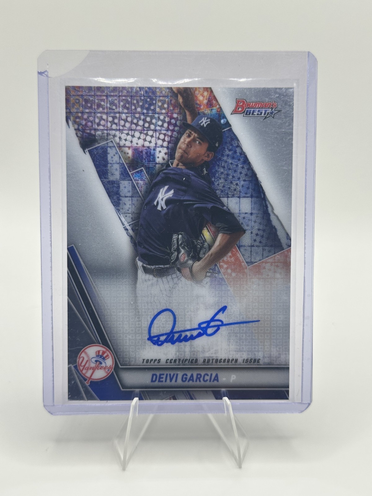 2019 Bowman's Best - Autographs Deivi Garcia #B19-DG (AU, RC)