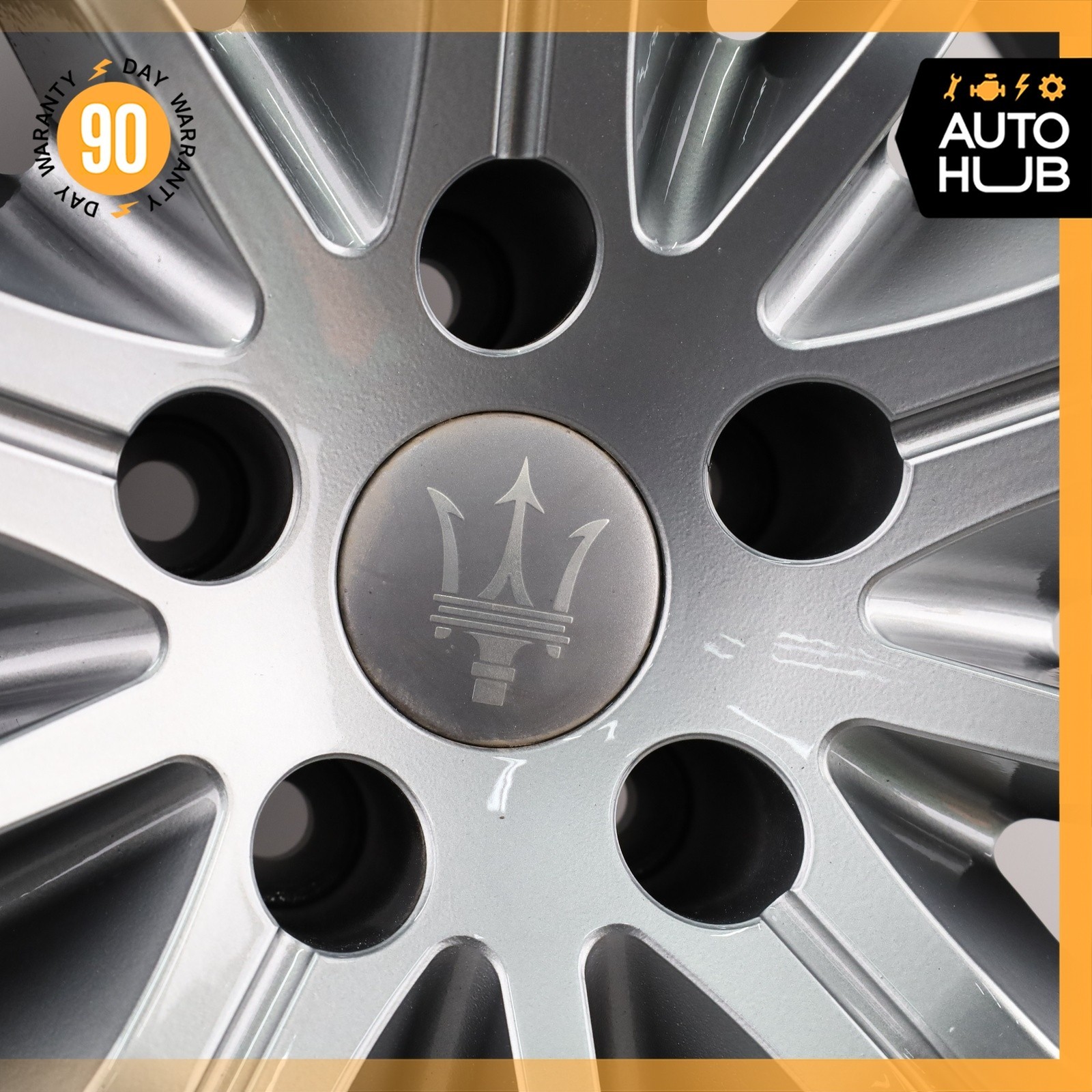 Maserati Ghibli S Q4 M157 10.5 x 21 21" Rear Wheel Rim 670011859 OEM