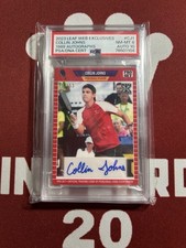 2023 Leaf Pro Set Pickleball Collin Johns XRC Auto /153 PSA 8/10