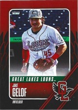 JAKE GELOF 2025 Choice Great Lakes Loons #NNO Virginia Cavaliers Dodgers 🔥