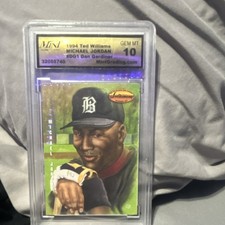 Ted Williams Card Co 1994 Michael Jordan DG1 Barons GEM MT 10 Baseball Card