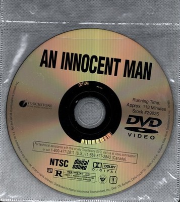 An Innocent Man (1989) DVD  *DISC ONLY* = REGION 1 -  Tom Selleck