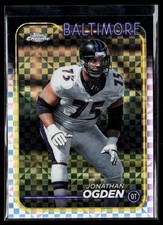 2024 Topps Chrome #5 Jonathan Ogden X-Fractor