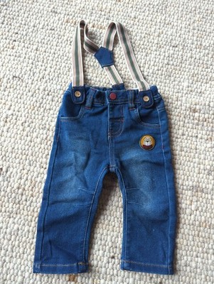 Babyjeans mit Hosenträgern Ergee Gr. 68 *Neu*