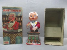 Battery Powered BARTENDER 0350 Complete w/ Box Vintage ROSKO TESTED Japan