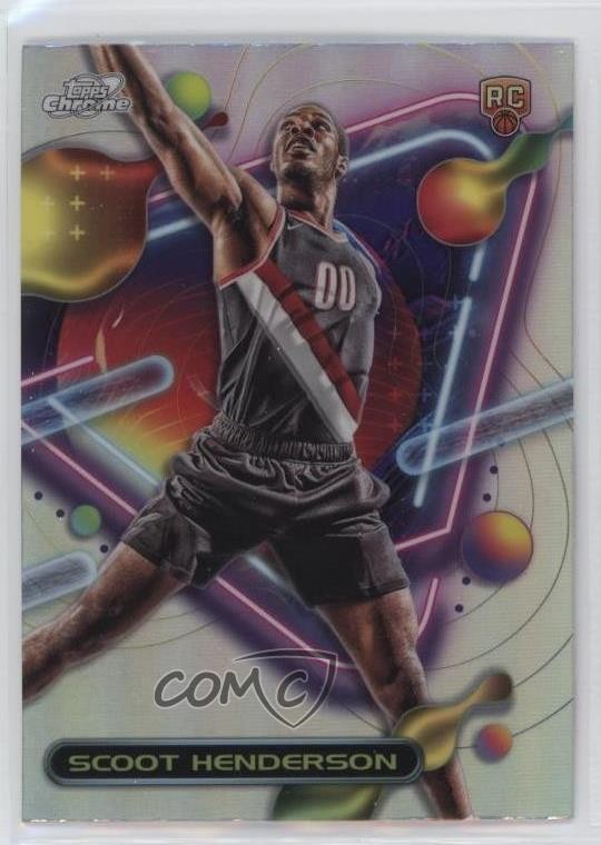 2023-24 Topps Cosmic Chrome Refractor Scoot Henderson #153 Rookie RC