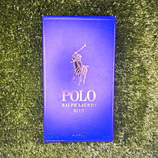 Ralph Lauren Polo Blue Eau de Toilette Spray, Regular Size 4.2 fl oz