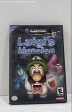 Luigi's Mansion Video Game W/ Case & Manual For Nintendo GameCube - Tested