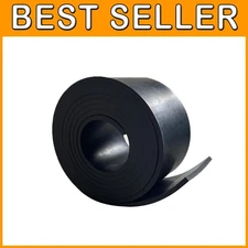 Solid Rubber Sheet Roll - DIY Gaskets, Bumpers - 1/4" Thick