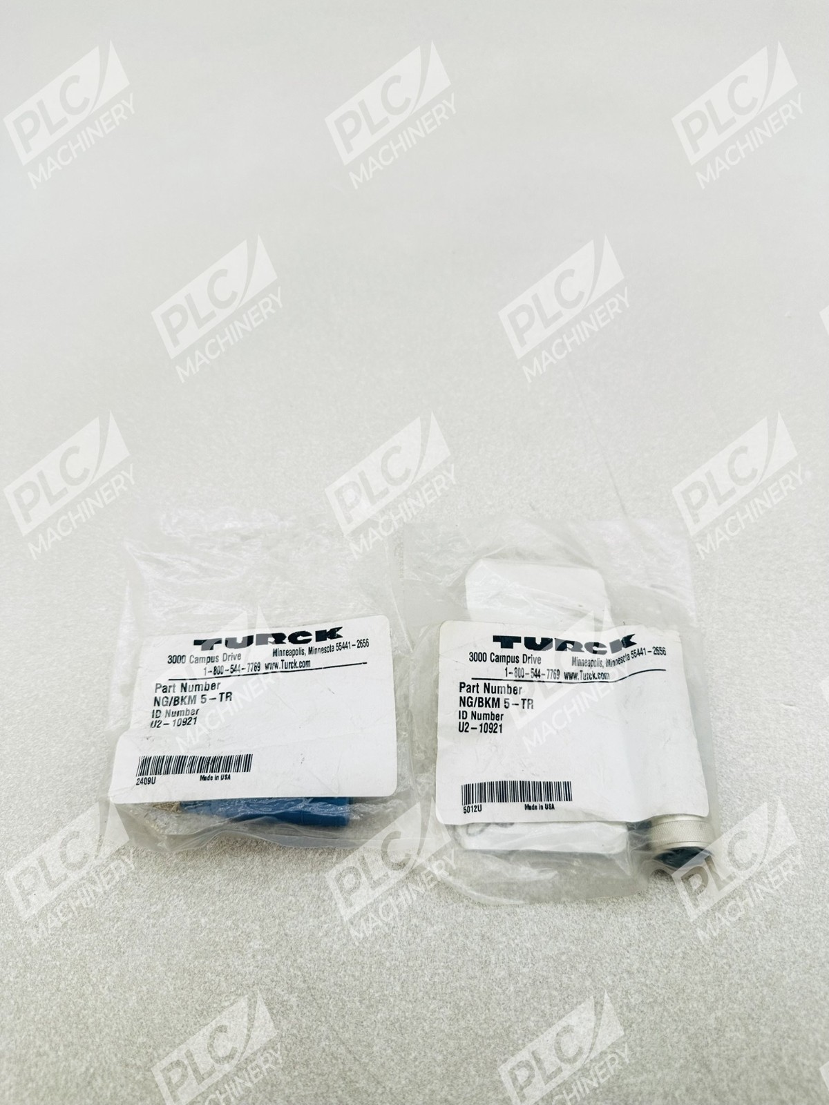 Turck NG/BKM 5-TR Terminating Resistor U2-10921 Lot of 2