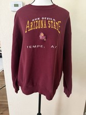 Vintage Lee Sport Burgundy Large Mens Sun Devils Arizona State Tempe Sweatshirt