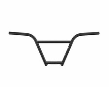 FIT BMX 4FIT HANDLEBAR - BLACK - 4 PIECE - CHROMOLY - MADE IN USA - 9.5" Rise