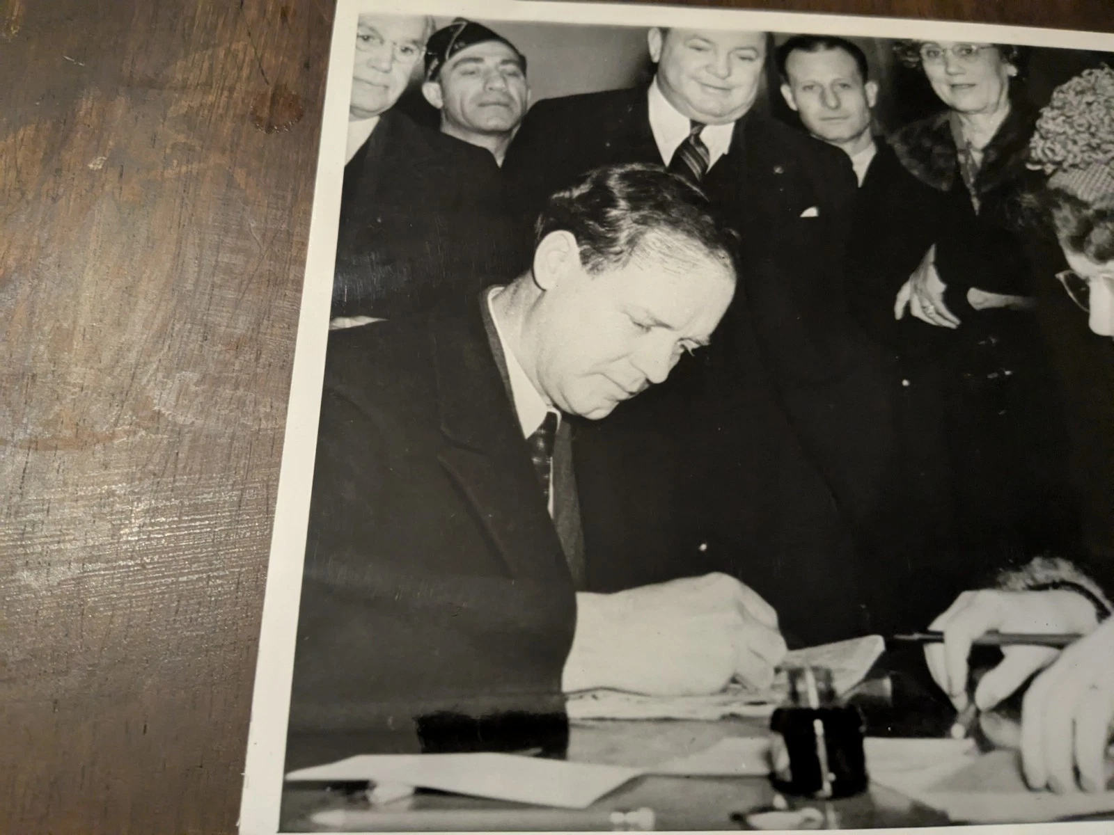 Charles Lindbergh, Famous Aviator Registered for The Draft 1942 AP Photo - 画像2/4
