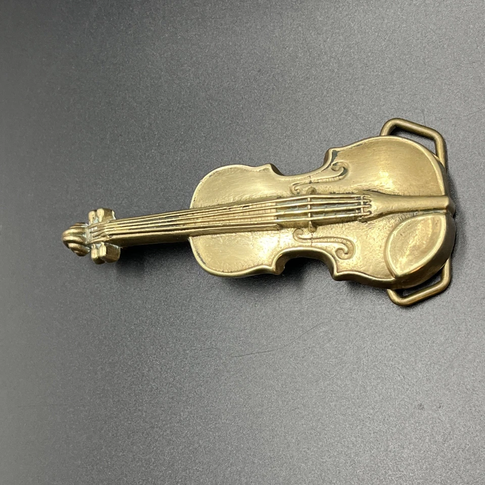 Baron пряжки страны скрипка ремень пряжка твердого латуни скрипка винтажный 1978 6031 - Изображение 3 из 4