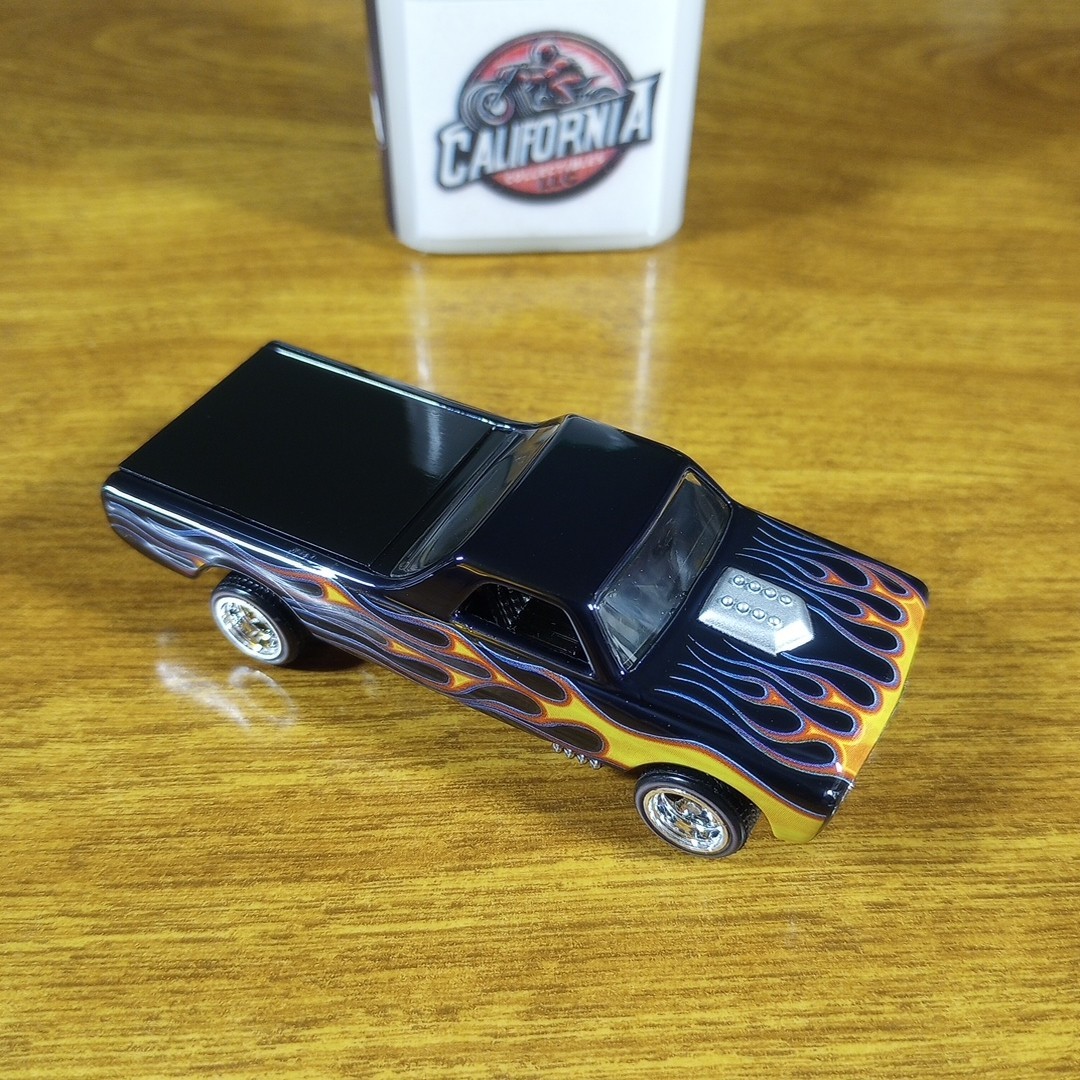 Hot Wheels RLC Real Riders Custom Fleetside 1 of 10500 Black 2004