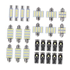 Universal Light Led Car Bulb Kit Set T10 Led Interior Replacement Bulbs