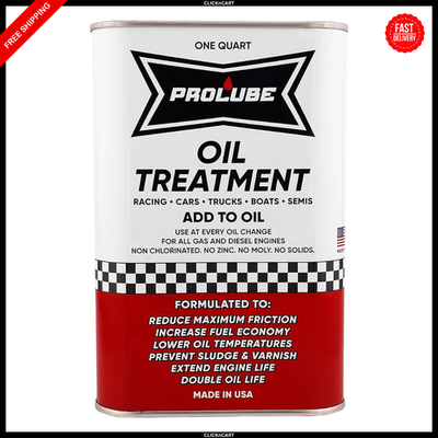 #ad Prolube Engin Oil Treatment 1QT Engine Oil Additive for Gas amp; Diesel Engines $48.68