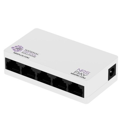 5-Port Wired Ethernet Switch - Unmanaged Ethernet Splitter for Home or Office...