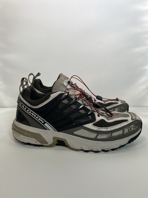 SALOMON サロモン ACS PRO 471322 US8(26cm) PEAT/BELUGA/KHAKI スニーカー シューズ【中古】【SALOMON】 Salomon ACS Pro Advanced Peat Beluga Vintage Khaki, US 12, NWB