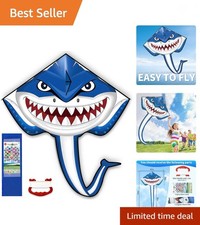 Kite for Kids Ages 3-5 4-8  Adults, Flying Toys Beach Toys Outdoor Toys, E...