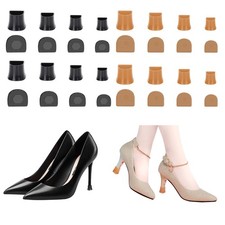 High Heel Protectors Stiletto Heel Repair Caps Covers and Heel Stoppers 4 Siz...